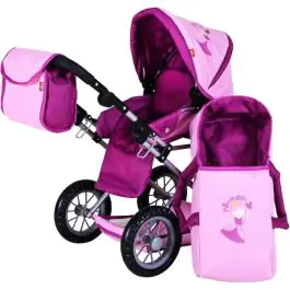 Knorr kolica za lutke princess pink Ruby