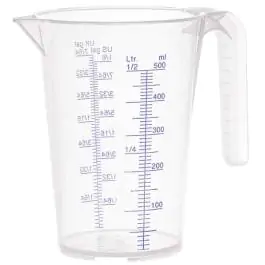 Menzura za tečnost 0.5l -20 / + 100 C ml/l UK/g Pressol