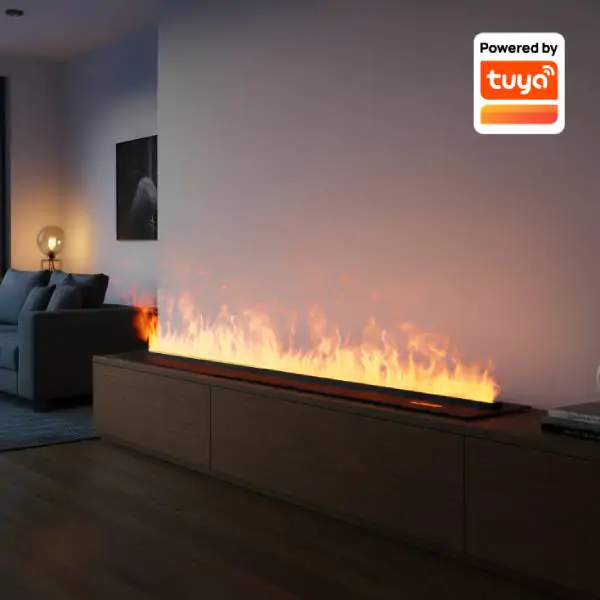 Električni kamin sa vodenom parom, bez grejanja, 1500mm DK-15MC/T
