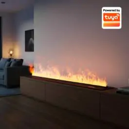 Električni kamin sa vodenom parom, bez grejanja, 800mm DK-08MC/T