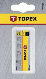 Ureznik ručni M3 set 3 kom TOPEX