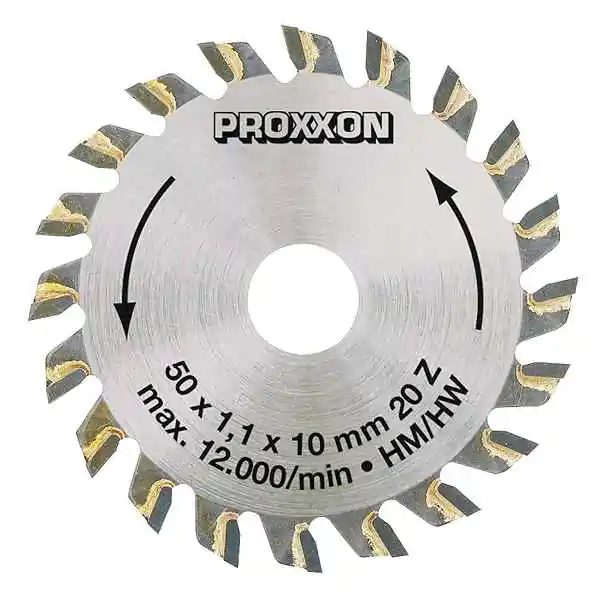 Proxxon list za kružnu testeru sa volframovim vrhom 20 zuba (50 x 10 x 1,1 mm)