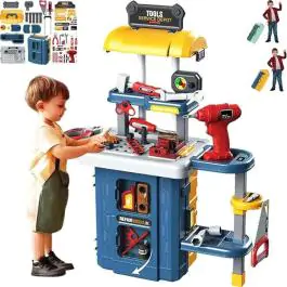 Igračka radionica sa alatom u koferu 3u1