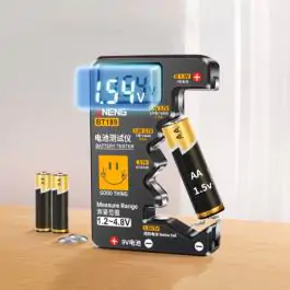 Tester baterija (AA,AAA,C,D) 9V Li-Ion dugmaste BT-189