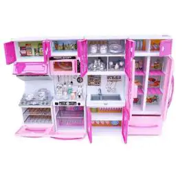 Igračka kuhinja za decu roze boje