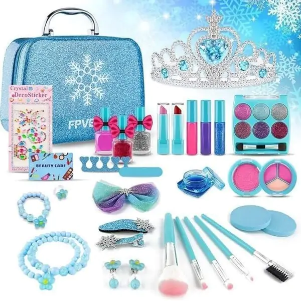 Kofer sa šminkom 25kom tirkizni