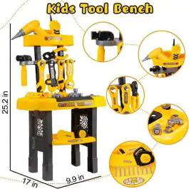 Igračka set alata sa radnim stolom