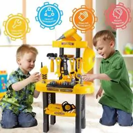 Igračka set alata sa radnim stolom