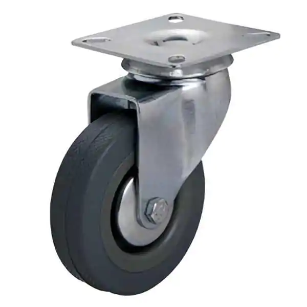 Točak PVC okretan 50mm (na pločici) 50PVCOP