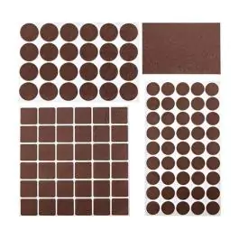 Samolepljivi filc za nogare nameštaja braon TOP TOOLS