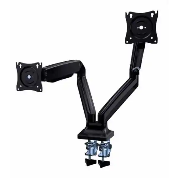 Gembird Podesivi stoni držač Full-motion za dva monitora, tilt 17-35 max.2x10kg FO