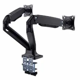 Gembird Podesivi stoni držač Full-motion za dva monitora, tilt 17-35 max.2x10kg FO