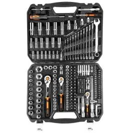 Set nasadnih ključeva – 219 delova, 1/2, 3/8, 1/4, CrV, NEO TOOLS