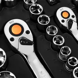 Set nasadnih ključeva – 219 delova, 1/2, 3/8, 1/4, CrV, NEO TOOLS