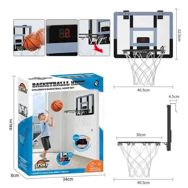 Košarkaška tabla sa brojčanikom