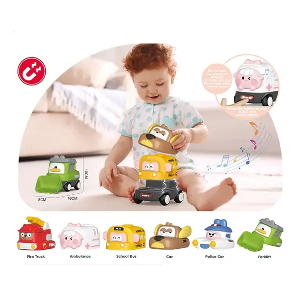 Auto set 6 različitih vozila na baterije