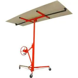 Dizalica za Gipsane Ploče Levior 340 cm - Nosivost 54 kg - Crvena