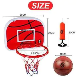 Dečiji koš sa tablom i brojčanikom 46x33cm