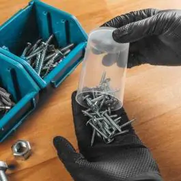 Hogert HT5K774 rukavice nitrilne crne, veličine L i XL, 100 komada