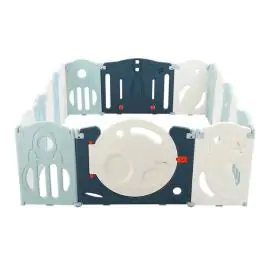 Dečija ogradica Plava "Raketa" 200*160cm