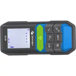 Hogert HT4M322 laser metar – 40 m, ±3 mm tačnost, merenje rastojanja, površine i zapremine