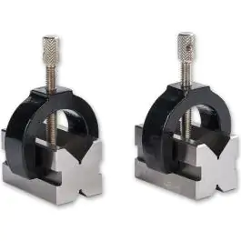 Proxxon precizni V-blokovi (par) od kaljenog čelika – 50 × 30 × 30 mm