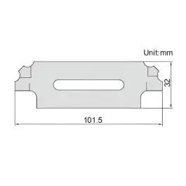 INSIZE Listići za zavarene spojeve 3-25mm