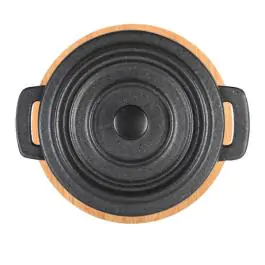 ESTIA ES01-18696 KASEROLA 10 CM SA PODMETAČEM OD BAMBUSA