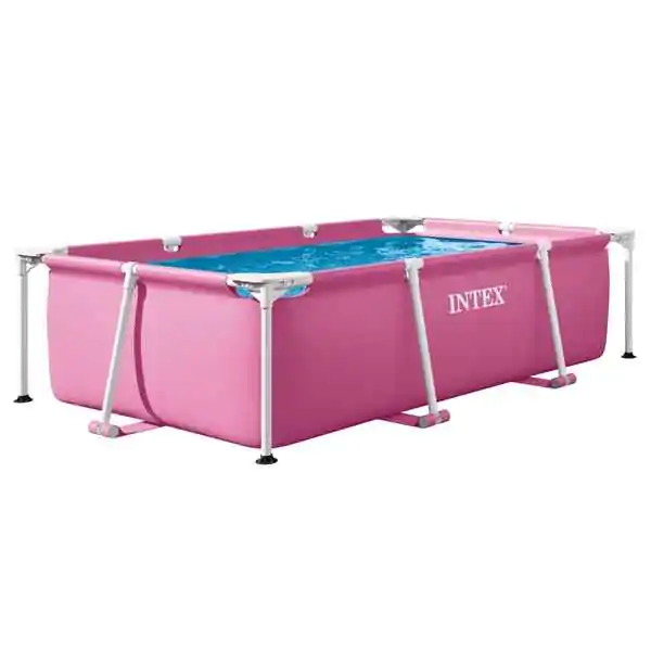 Bazen sa metalnom konstrukcijom 220x150x60 cm Intex Pink