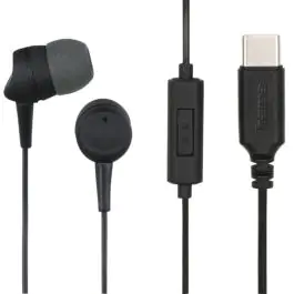 USB-C slušalice+Mic za smartfon "SEA II", crne