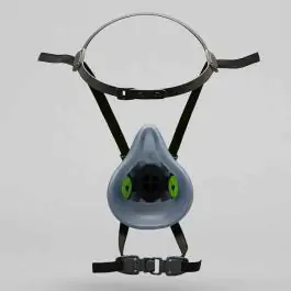 BLS Polumaska od termoplastike NEXT za dva filtera BLS4000NEXTR/M-L