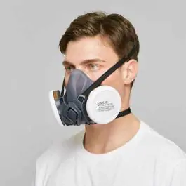 BLS Polumaska od termoplastike NEXT za dva filtera BLS4000NEXTR/M-L