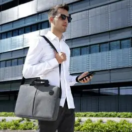 Laptop torba GENUA 15,6" siva