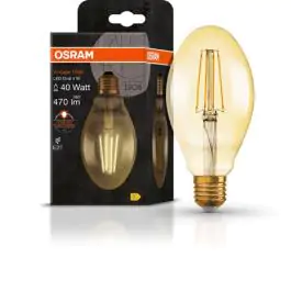 Vintage 1906 LED sijalica GOLD 40 4W/824 E27 OVAL