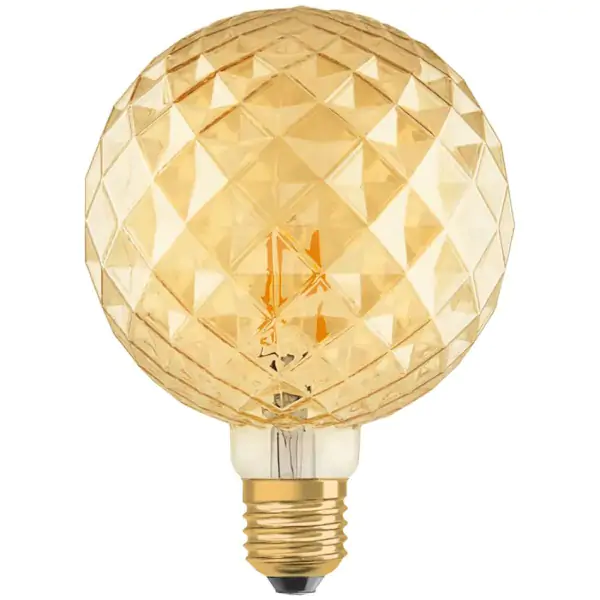 Vintage 1906 LED sijalica GOLD 40 4W/824 E27 PINECONE