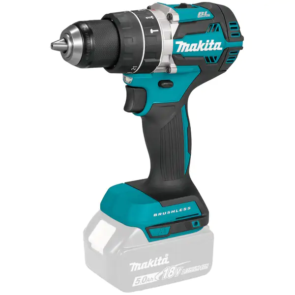 Akumulatorska udarna bušilica-odvijač+plastični kofer DHP484Z Makita