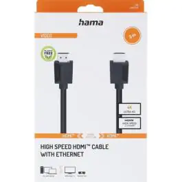 Hama AV kabl HDMI-HDMI 3m, 4K, brzi