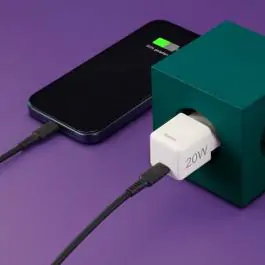 Hama brzi mini kućni punjač USB-C, PD, 20W beli