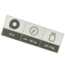 Crevo za čišćenje odvoda 12 m perači HCE HPC 5907702711 Scheppach