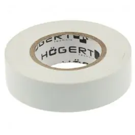 Izolir traka 0,13 mm x 19 mm x 20 m, bela HT1P285 Hogert