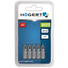 Hogert set bitova PZ1, 25 mm
