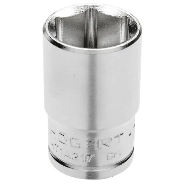 Nasadni ključ 1/4″, šesterokutni metrički, 9 mm, CrV50BV30, HT1A009 HogertDIN 3124, AS-drive