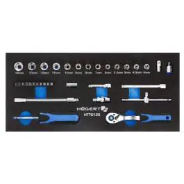 Set nasadnih ključeva sa gedorom HT7G126 Hogert