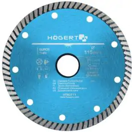 Dijamantski disk 115 mm, super tanak HT6D711 Hogert