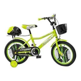 Dečiji bicikl sa pomoćnim točkovima ”Crosser” zelena 724-16”