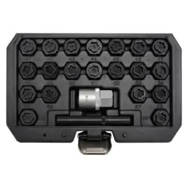 YATO set čaura za odvijanje sigurnosnih matica 22 YT06303