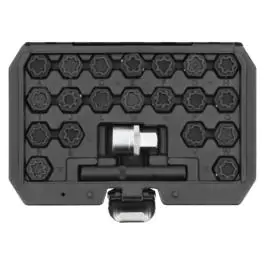 YATO set čaura za odvijanje sigurnosnih matica 22 YT06304