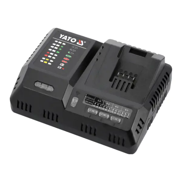 YATO dvostruki punjač baterije super brzi 18V I2.4 -12A YT-828502