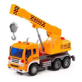 Igračka inercijalni kamion sa kranom 305x102x148 mm