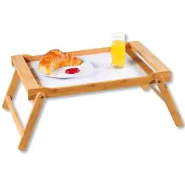 KESPER KSP77605 poslužavnik za serviranje sa sklopivim nogama 59X33X24CM bambus